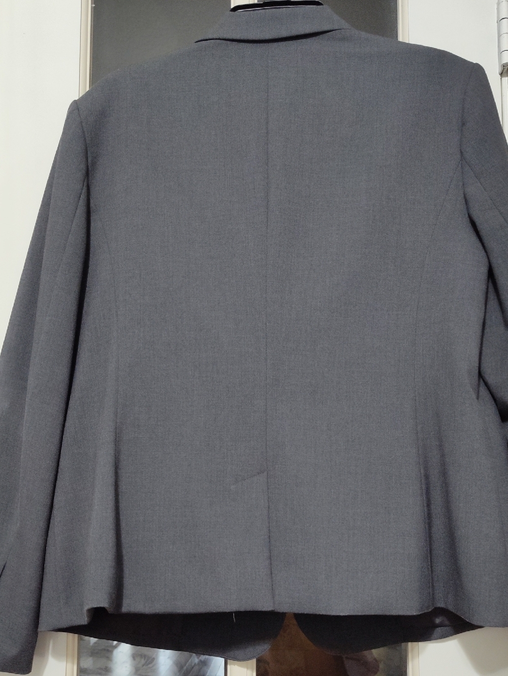Worthington Classic Charcoal Gray Single-Button Tailored Blazer, Sz 18 - Picture 6 of 7